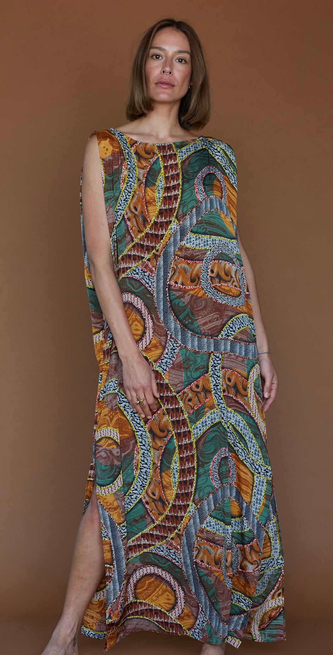 Cleopatra Silk Dress